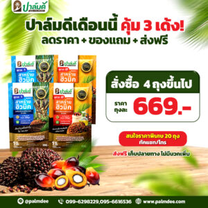 โปรโมชั่น 4 ถุง ขึ้นไป  ราคาพิเศษ