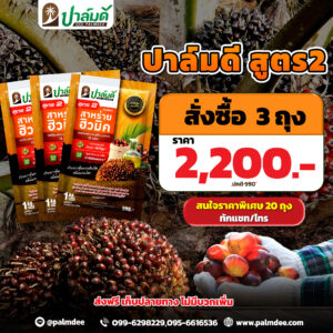 โปรโมชั่นพิเศษ 3 ถุง สูตร 2