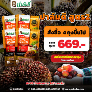 โปรโมชั่น 4 ถุง ขึ้นไป สูตร 2 ราคาพิเศษ